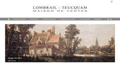 Desktop Screenshot of lombrail-teucquam.com